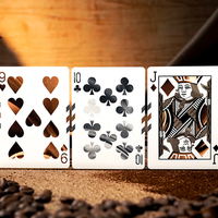 Flexible Mocha Mousse Playing Cards by TCC