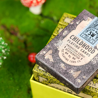 Childhood Playing Cards (Half Brick Standard  + Gilded ) by TCC & Lunzi