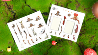 Childhood Playing Cards (Half Brick Standard  + Gilded ) by TCC & Lunzi
