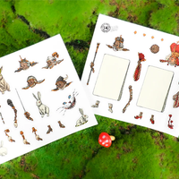 Childhood Playing Cards (Half Brick Standard  + Gilded ) by TCC & Lunzi