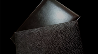 Mini Bombshell Wallet (Black Smooth) by CAHYO
