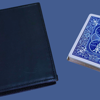 Mini Bombshell Wallet (Black Smooth) by CAHYO