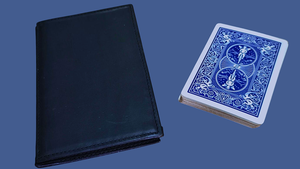 Mini Bombshell Wallet (Black Smooth) by CAHYO