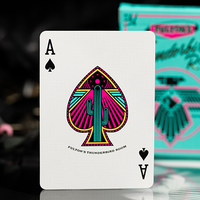 FULTON'S THUNDERBIRD ROOM TURQUOISE EDITION PLAYING CARDS