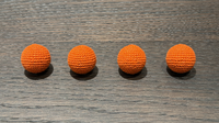 Shining Crochet Balls (Orange) by JT Magic
