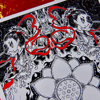 Nezha playing Cards (Fine Brushwork  Edition) Playing Cards