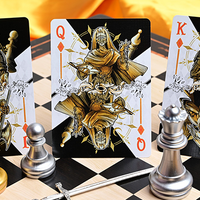 CHESS White Playing Cards by Hidden Light