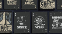 Space Adventure Playing Cards
