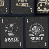 Space Adventure Playing Cards