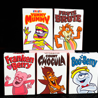 MONSTER CEREALS™ 5 PACK BOX PLAYING CARD SET