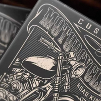 Custom Motorcycles Playing Cards