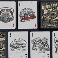Westside Hotrods Playing Cards