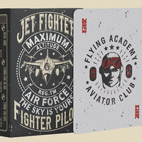 Jet Fighter Playing Cards