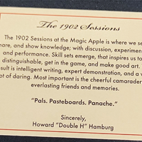 The 1902 Sessions Deck by The Magic Apple