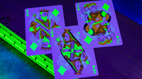 Bicycle Neon Rider Back Green-Glo Deck Playing Cards
