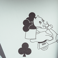 Kitten Diary - Red Limited Edition Playing Cards by ACPC