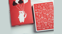 Kitten Diary - Red Limited Edition Playing Cards by ACPC
