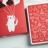 Kitten Diary - Red Limited Edition Playing Cards by ACPC