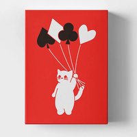 Kitten Diary - Red Limited Edition Playing Cards by ACPC