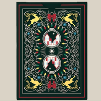 Bicycle Home for the Holidays Playing Cards by US Playing Cards