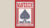 Maverick Made in the USA (Red) Playing Cards
