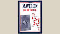 Maverick Made in the USA (Blue) Playing Cards
