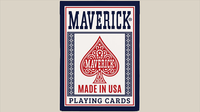 Maverick Made in the USA (Blue) Playing Cards
