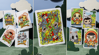 Bicycle Paper Royals Red Riding Hood Playing Cards by RunIt Decks

