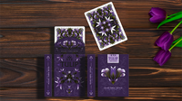 Grand Tulip Purple Playing Cards by Dutch Card House Company
