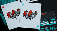 FRANKLIN BBQ RETRO BLACK PLAYING CARDS
