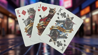 Biker Dogs Playing Cards by Collectable Playing Cards
