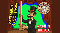 Appearing Straw - 8 Foot By Big Guys Magic
