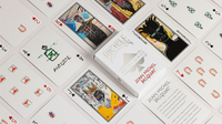 Bicycle Jean-Michel Basquiat (Box Set Red/Blue) by US Playing Cards
