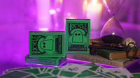 Bicycle Boo Back Playing Cards (Green)
