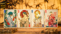 Ancient Relics Gem Playing Card by 52 Muse (Pink)
