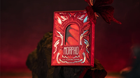 Morpho V2 (Carmine) Playing Cards by TCC Fashion
