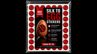 Silk to Egg Stickers (RED) Pack of 70
