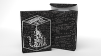 Schrodinger's Cat: Quantum Gilded Dead Black Playing Cards
