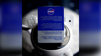 NASA HOLOGRAPHIC FOIL "MEATBALL" LOGO PLAYING CARDS
