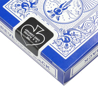 Reversed Back Bicycle Deck (Blue Ice) by Magic Makers
