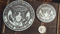Bacon Jumbo Coin (Oversized Half Dollar) by Bacon Magic
