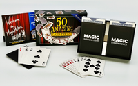 Magic Makers 50 Amazing Card Tricks Kit Deluxe Edition
