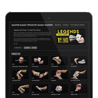 Legend with Cards - 15 Card Trick Moves
