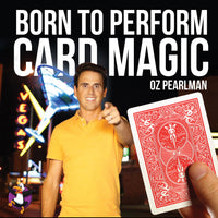 Born to Perform Card Magic by Oz Pearlman - DVD

