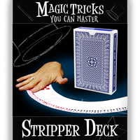 Secret Stripper Magic Deck Trick with 10 Bonus Card Tricks
