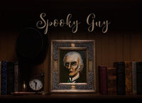 Haunted Painting - Spooky Guy
