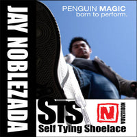 Self Tying Shoelace by Jay Noblezada
