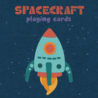 SpaceCraft Playing Cards by Marcela Fehrenbach
