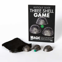 Three Shell Game (Antique Silver) by Magic Makers
