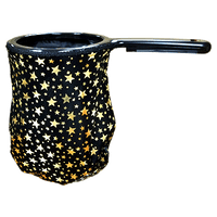 Change Bag Stars (Black/Gold Stars/Black Rim) by Bazar de Magia - Trick